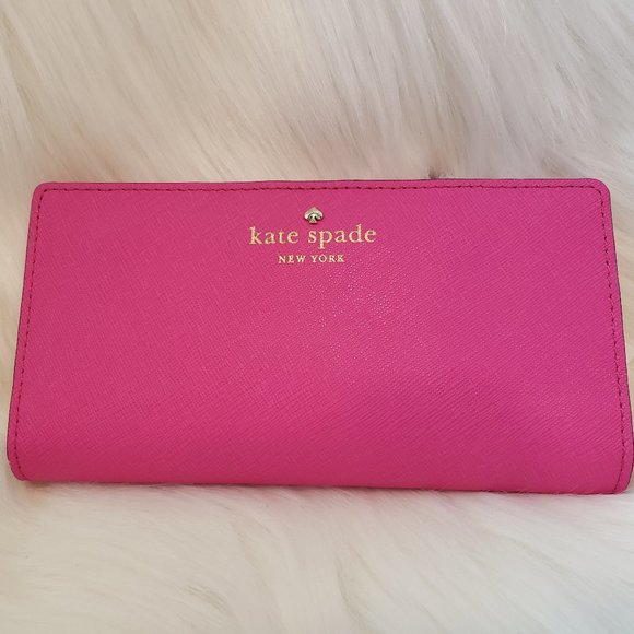 kate spade Handbags - Pink Kate Spade Stacy Cedar Street Wallet